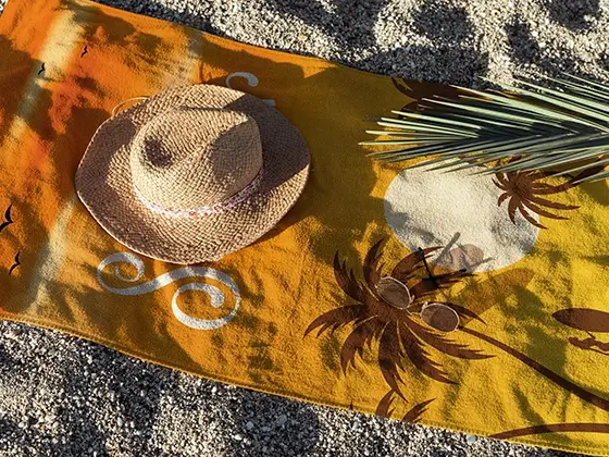 Strandtuch mit Foto 70x140 cm