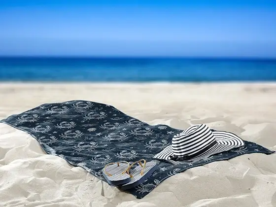 Strandtuch mit Foto 100x180 cm