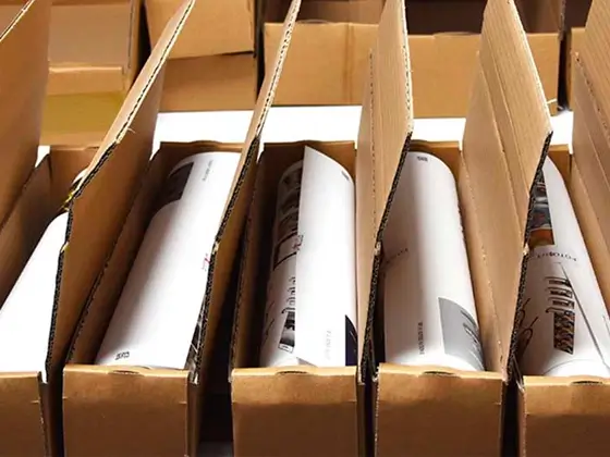 Fototapete mit eigenem Foto Verpackung