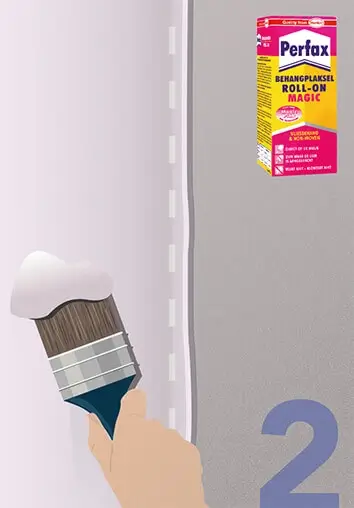 Fotobehang stap 2