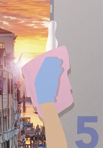 Fotobehang stap 5