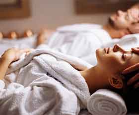 Bilder mit Rahmen Massagesalon