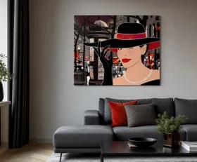 Acrylglasbilder Abbildung Paris