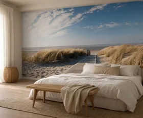 Fototapete Abstieg zum Strand