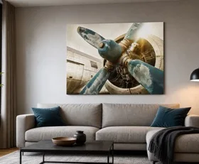 Acrylglasbilder Alte Flugzeuge