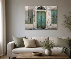 Acrylglasbilder Alte Türen