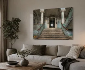 Acrylglasbilder Altes Krankenhaus Beelitz