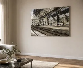 Acrylglasbilder Bahnhof