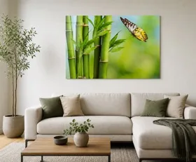 Acrylglasbilder Bambus