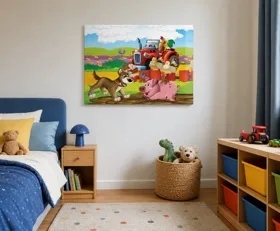 Acrylglasbilder Bauernhof
