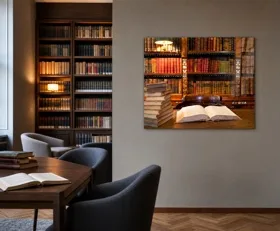 Acrylglasbilder Bibliothek
