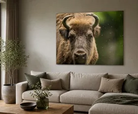 Acrylglasbilder Bison