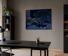 Acrylglasbilder Büro