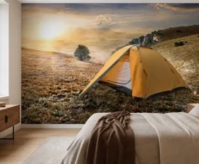 Fototapete Camping