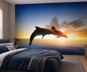 Fototapete Delfin
