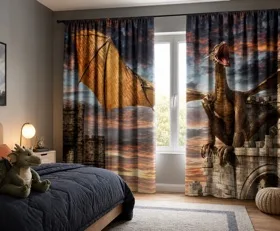 Gardinen Drachen