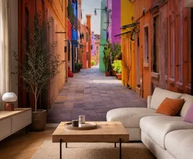 Fototapete Enge Gasse