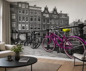 Fototapete Fahrrad
