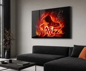Acrylglasbilder Flamme