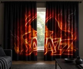 Gardinen Flamme