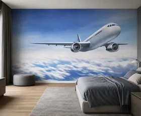 Fototapete Flugzeug
