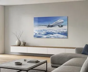 Acrylglasbilder Flugzeug