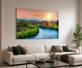 Acrylglasbilder Fluss