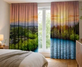 Gardinen Fluss