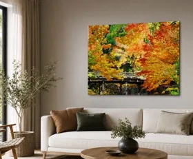 Acrylglasbilder Garten