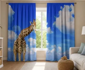 Gardinen Giraffe