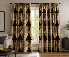 Gardinen Glamour-Muster