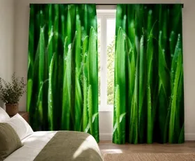 Gardinen Gras
