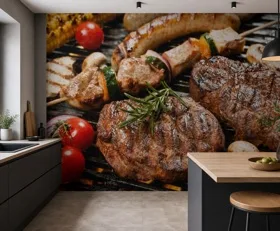 Fototapete Grill / Barbecue
