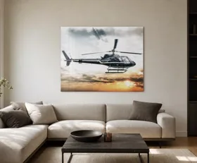 Acrylglasbilder Helikopter