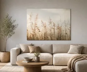 Acrylglasbilder Japandi Stil