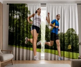 Gardinen Joggen
