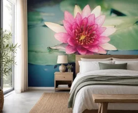 Fototapete Lotus Blume