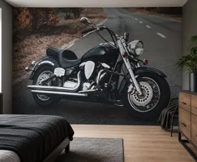 Fototapete Motorrad