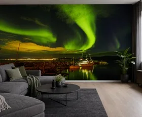 Fototapete Nordlichter