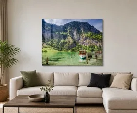 Acrylglasbilder Olivgrün
