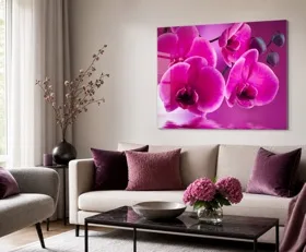 Acrylglasbilder Orchidee