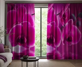 Gardinen Orchidee