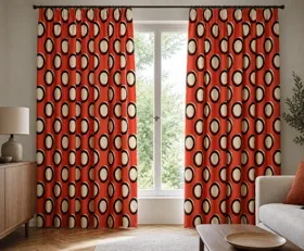 Gardinen Polka-Dot-Muster
