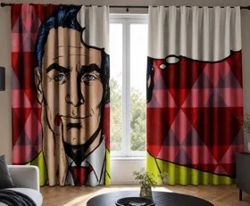 Gardinen Pop Art
