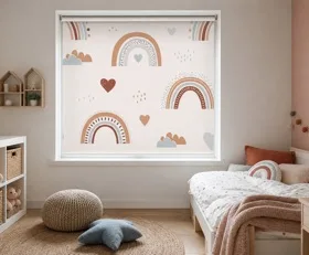 Rollo Regenbogenmuster