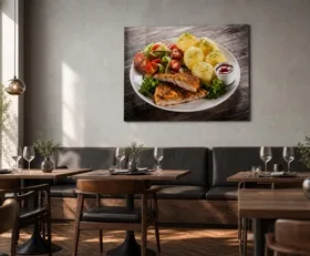 Acrylglasbilder Restaurant