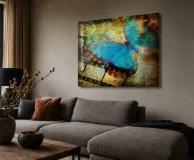 Acrylglasbilder Retro Stil