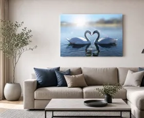 Acrylglasbilder Schwan