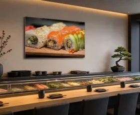 Acrylglasbilder Sushi-bar
