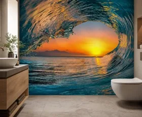 Fototapete Toilette